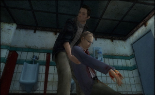 Illustration for article titled 7 Strangest Bathroom Scenes in Gaming